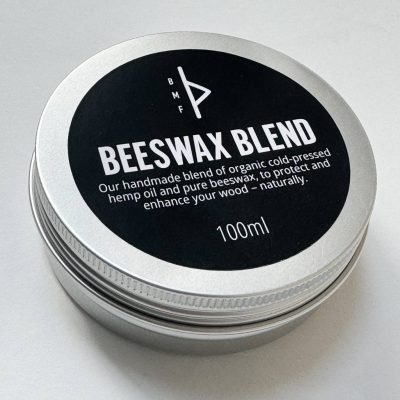 BMF organic cold-pressed hemp oil and beeswax blend for protecting Indian clubs and Persian meels – naturally.