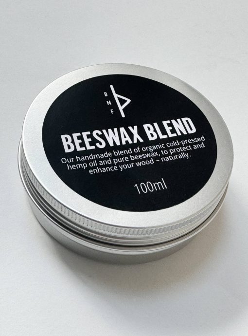 BMF organic cold-pressed hemp oil and beeswax blend for protecting Indian clubs and Persian meels – naturally.