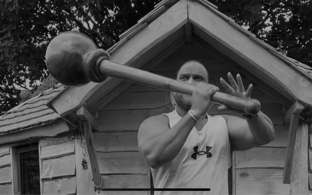 Learn how to swing a gada or mace