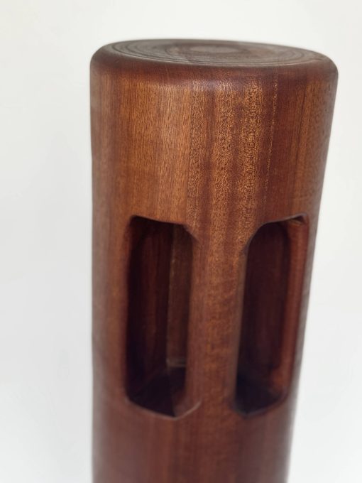 Indian sumtola/samola – handmade from sapele hardwood in the UK.