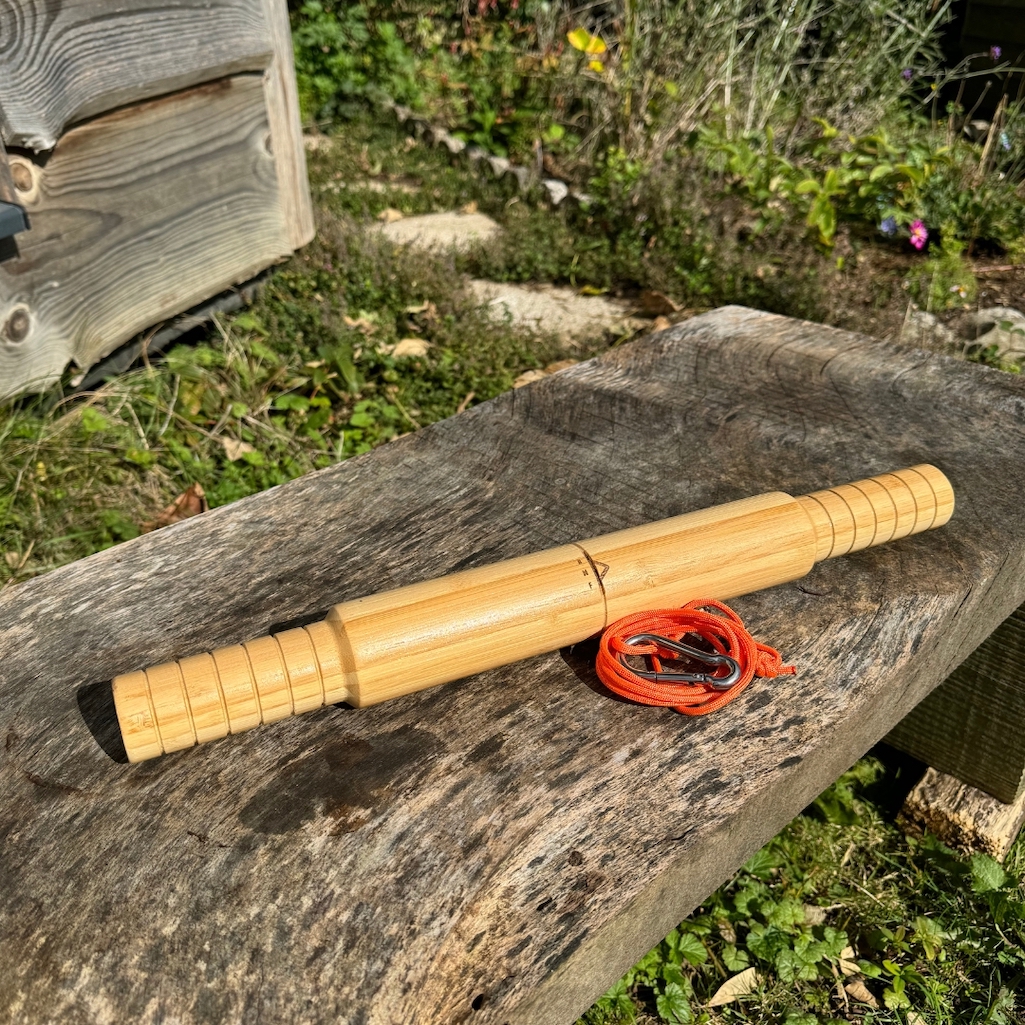 bamboo-wrist-roller-on-a-wooden-bench